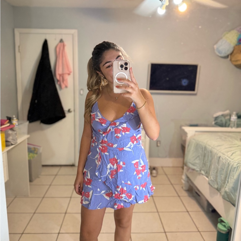 Express Floral Mini Dress